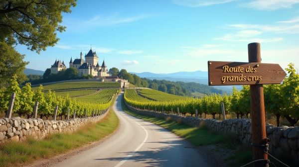 Route des grands crus de Bourgogne : itinéraire incontournable pour oenophiles